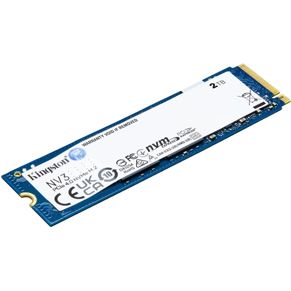 Image of 2TB Kingston NV3 M.2 2280 PCI Express 4.0 x4 NVMe Solid State Drive